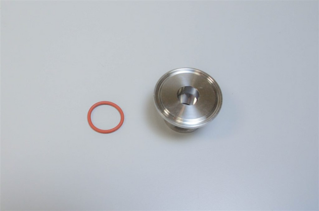 1/2 FNPT x 1.5 TC Adapter Assembly with O-ring