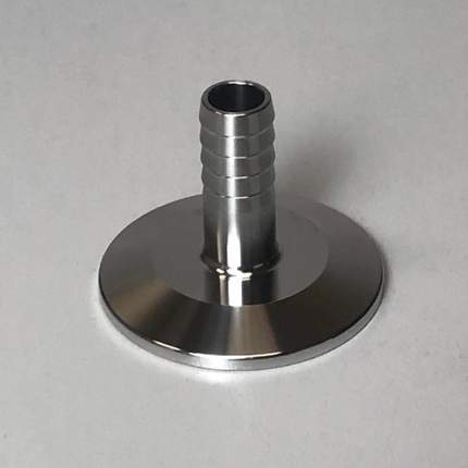 Barb - 1 sanitary clamp  X 1/2  hose barb