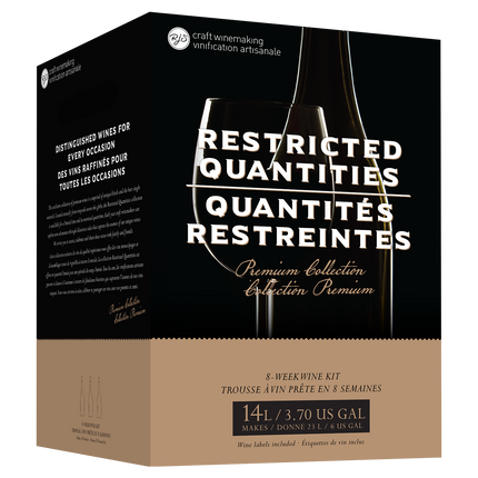 Wine Kit - RJS Craft Winemaking - RQ27 - Pinot Noir Shiraz
