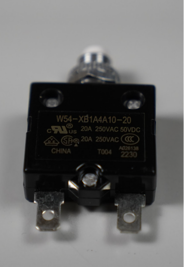Replacement 18 gallon Foundry Circuit Breakers 20A PUSH TO RESET