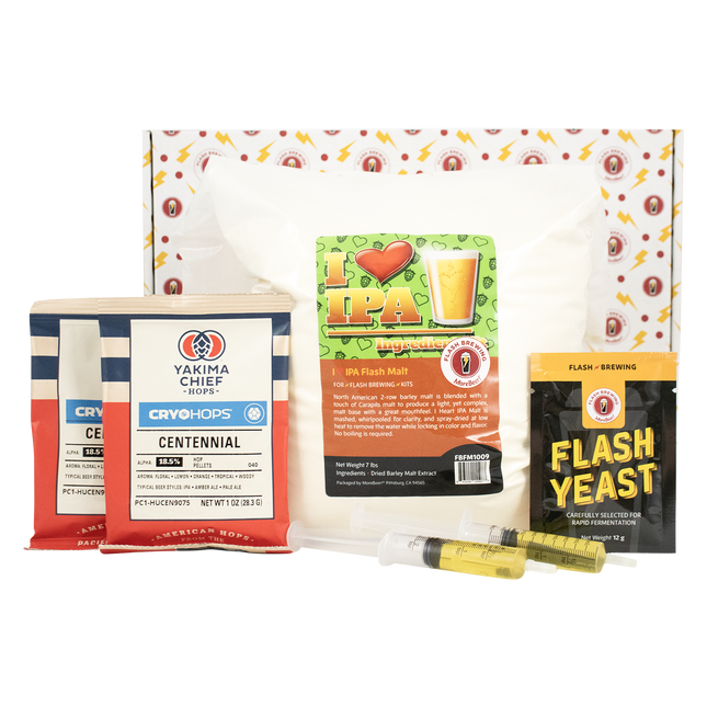 I Heart IPA Flash Brewing Kit - 5 Gallons