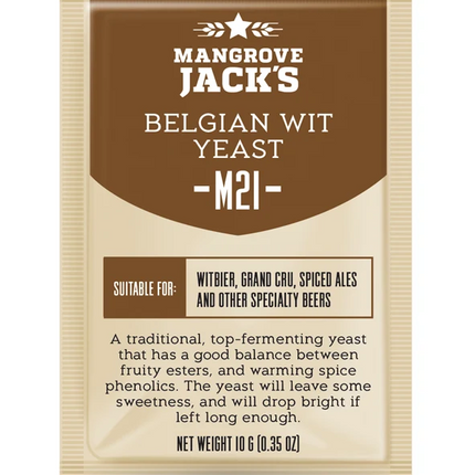 Mangrove Jack's Craft Series Belgian Wit Yeast M21 - 10g