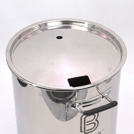 BrewBuilt® Brewing Kettle | 1.5" Tri-Clamp | Dual Port | Front/Back Handles - Bad Lid                                
