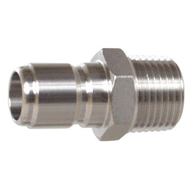 Male Stainless Steel Quick Disconnect (QD) w/ MPT