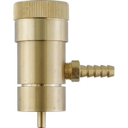 Oxygen Regulator - For Disposable Tanks w/barb