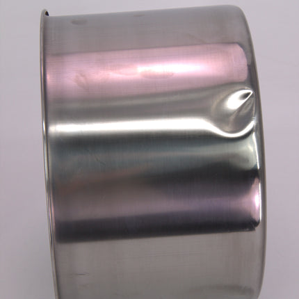 Medium Food Press | Fruit | Cheese | Butter | 14 cm x 12.7 cm | Stainless Steel Basket and Basin - Scratch & Dent