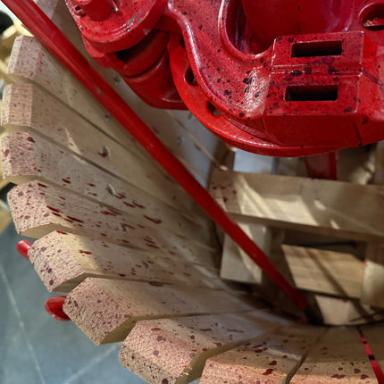Marchisio Fruit Press | Wine Press | Ratcheting Basket Press | #45 - Scratch & Dent